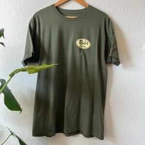 NWOT RVCA Olive Green Tee